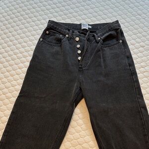 Princess Polly Black Flare & Wide Leg Jeans